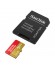 Karta pamięci SANDISK EXTREME microSDXC 128 GB 190/90 MB/s UHS-I U3 ActionCam  (SDSQXAA-128G-GN6AA)